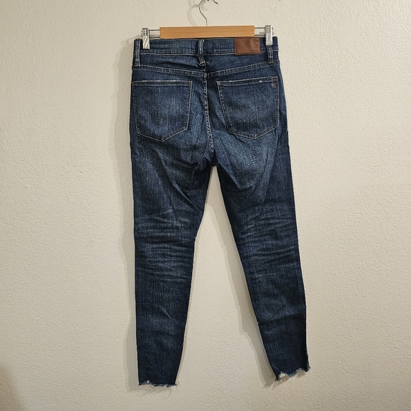 MADEWELL Denim 9" High Rise Skinny Jeans Size 28 - Picture 2 of 5